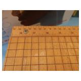 OVERSIZED PAPERCUTTER AND BOOKS