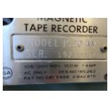 MAGNETIC TAPE RECORDER