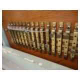 FRED FRICK MASTER CLOCK AND CABINET