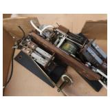 FRED FRICK MASTER CLOCK AND CABINET