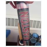 VINTAGE WOODEN BIN WITH BATS