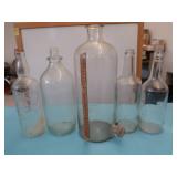 VINTAGE LAB/SCIENCE BOTTLES