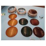 COLORED GLASS LIGHT LENSES