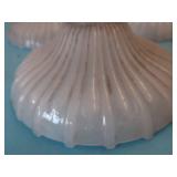 5 MILK GLASS SHADES