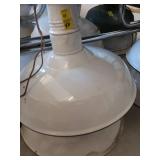 2 VINTAGE APPLETON PORCELAIN ENAMEL LIGHTING FIXTURES