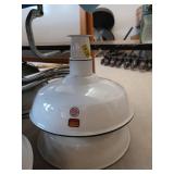 18" DIAMETER VINTAGE APPLETON LIGHTS