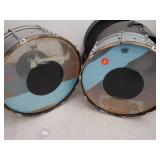 2 LARGE DRUMS