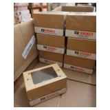 SHALLOW SWITCH AND RECIPROCAL BOX 3-GANG