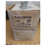 2 UNOPENED BOXES OF APPLETONCONDUIT CLAMPS