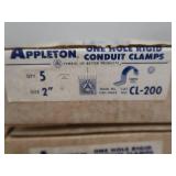2" ONE HOLE RIGID CONDUIT CLAMPS - APPLETON