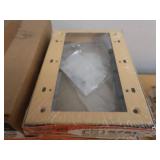 20 WIREMOLD FLUSH TYP[E EXTENSION ADAPTOR 3 GANG