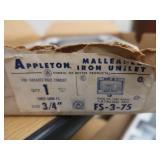 APPLETON MALLEABLE IRON UNILETS