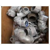 MIXED LOT OF FLEXIBLE METALLIC TUBING AND MORE