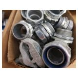 MIXED LOT OF FLEXIBLE METALLIC TUBING AND MORE