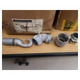 MIXED LOT OF FLEXIBLE METALLIC TUBING AND MORE