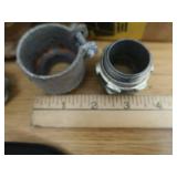 MIXED LOT OF FLEXIBLE METALLIC TUBING AND MORE