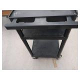 HARD PLASTIC ROLLING CART