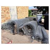 HUGE LOT OF CHAIN LINK FENCING PLUS SUPPORT PIPE