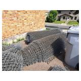 HUGE LOT OF CHAIN LINK FENCING PLUS SUPPORT PIPE