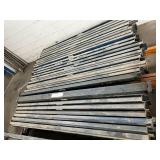 LOT OF 54 STURDI-BILT BEAMS - BEAMS WILL COME WITH SOME OF THE CLIPS THOUGH A FEW WERE DISCARDED (can be bought online used fairly cheaply) SEE DESCRIPTION FOR SIZES