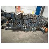 LOT OF 92 STURDI-BILT BEAMS - BEAMS WILL COME WITH SOME OF THE CLIPS THOUGH A FEW WERE DISCARDED (can be bought online used fairly cheaply) SEE DESCRIPTION FOR SIZES