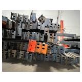 LOT OF 86 STURDI-BILT BEAMS - BEAMS WILL COME WITH SOME OF THE CLIPS THOUGH A FEW WERE DISCARDED (can be bought online used fairly cheaply) SEE DESCRIPTION FOR SIZES