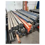 LOT OF 86 STURDI-BILT BEAMS - BEAMS WILL COME WITH SOME OF THE CLIPS THOUGH A FEW WERE DISCARDED (can be bought online used fairly cheaply) SEE DESCRIPTION FOR SIZES