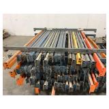 LOT OF 152 STURDI-BILT BEAMS -  BEAMS WILL COME WITH SOME OF THE CLIPS THOUGH A FEW WERE DISCARDED (can be bought online used fairly cheaply) SEE DESCRIPTION FOR SIZES