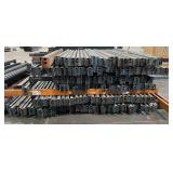 LOT OF 72 STURDI-BILT BEAMS -  BEAMS WILL COME WITH SOME OF THE CLIPS THOUGH A FEW WERE DISCARDED (can be bought online used fairly cheaply) SEE DESCRIPTION FOR SIZES