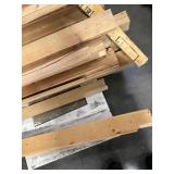 Large Lot Of Thick Wood Planks Plus Sheets Of Wood