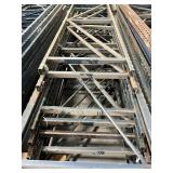 LOT OF 18 STURDI-BILT UPRIGHTS - SEE DESCRIPTION FOR SIZES