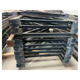 LOT OF 16 STURDI-BILT UPRIGHTS - SEE DESCRIPTION FOR SIZES