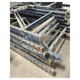 LOT OF 16 STURDI-BILT UPRIGHTS - SEE DESCRIPTION FOR SIZES