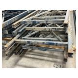 LOT OF 36 STURDI-BILT UPRIGHTS - SEE DESCRIPTION FOR SIZES