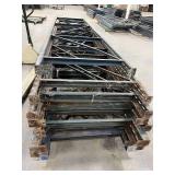 LOT OF 10 STURDI-BILT UPRIGHTS - SEE DESCRIPTION FOR SIZES