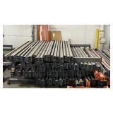 LOT OF 92 STURDI-BILT BEAMS - BEAMS WILL COME WITH SOME OF THE CLIPS THOUGH A FEW WERE DISCARDED (can be bought online used fairly cheaply) SEE DESCRIPTION FOR SIZES