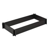 (4) Vigoro 4 sq. ft. X 2 sq. ft. Black Poly Resin EZ Set Stackable Garden Bed