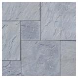 Nantucket Pavers Patio-on-a-pallet 10 ft. x 10 ft. Gray Dutch York-Stone Concrete Pavers (44 Pieces/100 Sq Ft)