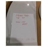 Marble Table Top Lot of 2