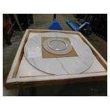 Marble Table Top Lot of 2