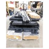 Keter Stronghold 2.0 10 ft. W x 8 ft. D Durable Resin Plastic Storage Shed with Flooring Grey 74 sq. ft.