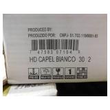 TrafficMaster Capel Bianco 6 in. x 24 in. Matte Ceramic Wood Look Floor and Wall Tile (204 sq. ft.)