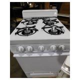 20 in. 2.42 cu. ft. Gas Range in White