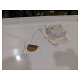 Delta Classic 500 48 in. L x 34 in. W Alcove Shower Pan Base with Center Drain in High Gloss White