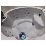 Lifesmart LS200 4-Person 13-Jet 110V Hot Tub in Sand with Multi-Color Underwater LED Light