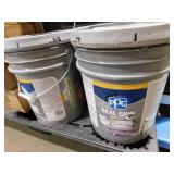 (2 pails) PPG SEAL GRIP Gripper 5 gal. White Interior/Exterior Acrylic Primer Sealer