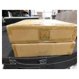 YANSUN 3-Light Black Farmhouse Semi Flush Mount Ceiling Light Fixture, Vintage Ceiling Mount for Dining Room Hallway Entryway