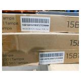 OVE Decors Tampa 69 in. to 71 5/16 in. W x 72 in. H Pivot Alcove Frameless Shower Door in Black