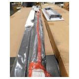 OVE Decors Tampa 69 in. to 71 5/16 in. W x 72 in. H Pivot Alcove Frameless Shower Door in Black