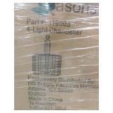 (18) Pallet lot of Chandeliers--